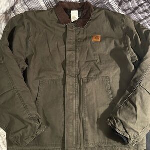 Vintage Carhartt J22 MOS Artic Detroit Jacket Moss Green